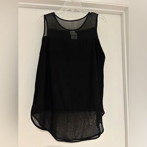 NWT Chico’s - Beautiful Black Sleeveless Blouse. Selling due to weight loss.
